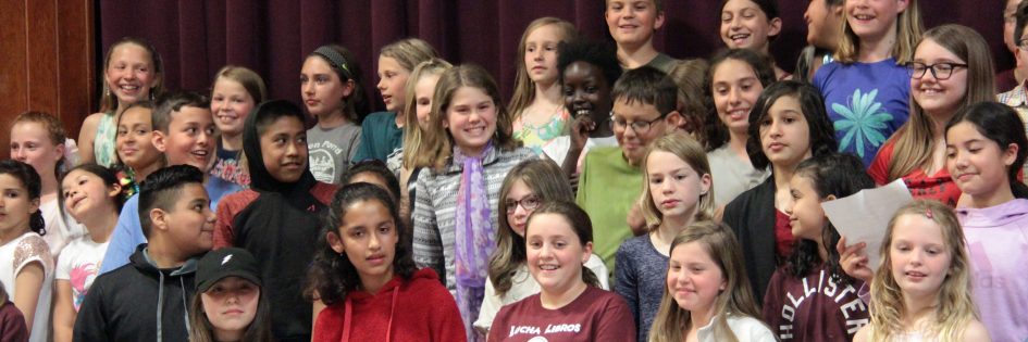 Students at international night